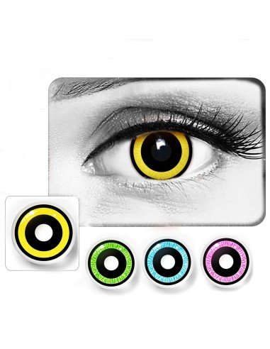 ⭐ Lentes de Contacto Cosplay Nebulos Pupila agrandada Dolly Eyes