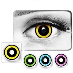 ⭐ Lentes de Contacto Cosplay Nebulos Pupila agrandada Dolly Eyes
