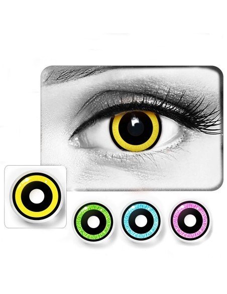 ⭐ Lentes Locos Nebulos Crazy Halloween Disfraz