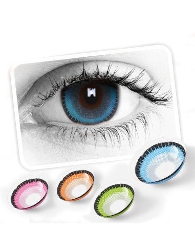 ⭐ Lentes Locos Nebulos Crazy Halloween Disfraz