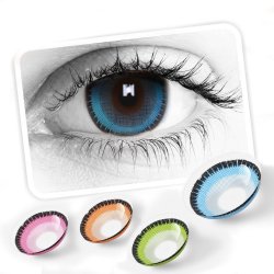 ⭐ Lentes de Contacto Cosplay Yummi K-pop Dolly Eyes