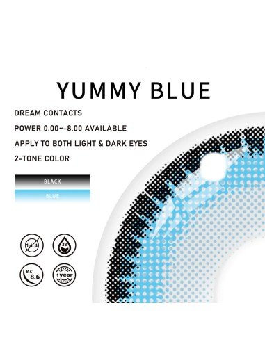 ⭐ Lentes de Contacto Cosplay Yummi K-pop Dolly Eyes