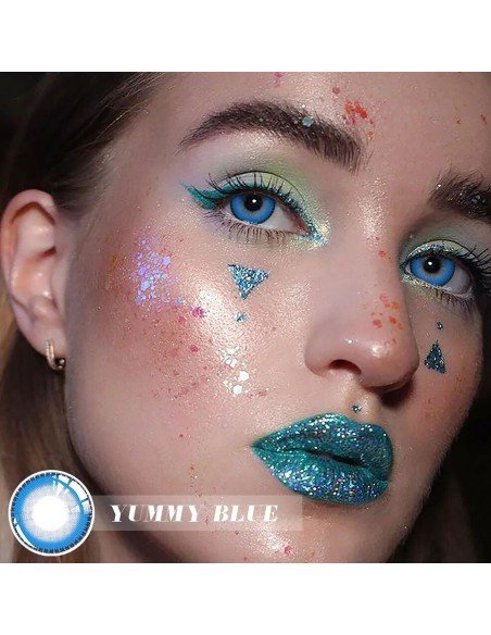 ⭐ Lentes Locos Nebulos Crazy Halloween Disfraz