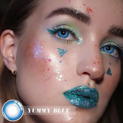 ⭐ Lentes Locos Nebulos Crazy Halloween Disfraz