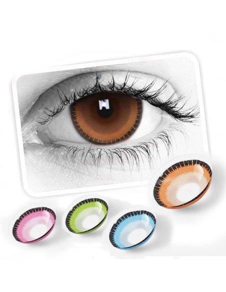 ⭐ Lentes Locos Nebulos Crazy Halloween Disfraz