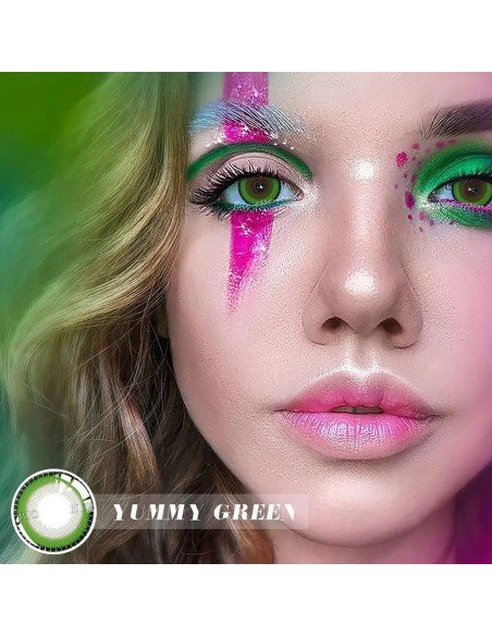 ⭐ Lentes Locos Nebulos Crazy Halloween Disfraz