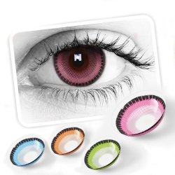 ⭐ Lentes Locos Nebulos Crazy Halloween Disfraz