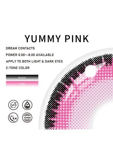 ⭐ Lentes de Contacto Cosplay Yummi K-pop Dolly Eyes