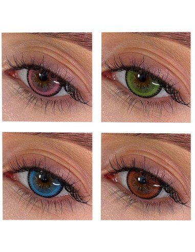 ⭐ Lentes Locos Nebulos Crazy Halloween Disfraz