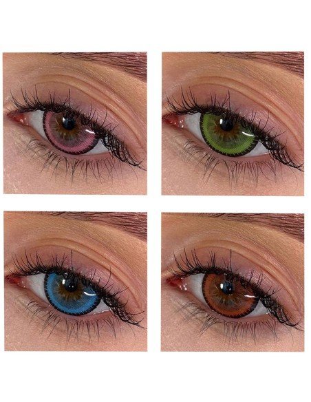 ⭐ Lentes Locos Nebulos Crazy Halloween Disfraz