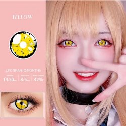 ⭐ Lentes de Contacto Darling Sweety Anime Dress-Up Cosplay Dolly Eyes