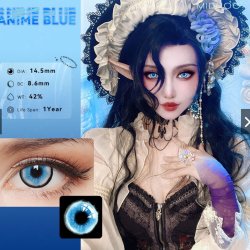 ⭐ Lentes de Contacto Cosplay Platonic Dolly Eyes