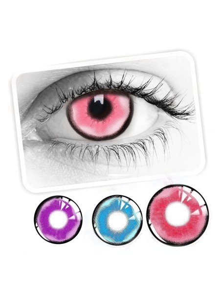 ⭐ Lentes Locos Nebulos Crazy Halloween Disfraz