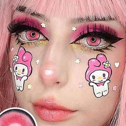 ⭐ Lentes Locos Nebulos Crazy Halloween Disfraz