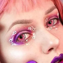 ⭐ Lentes Locos Nebulos Crazy Halloween Disfraz