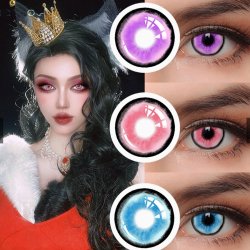 ⭐ Lentes de Contacto Cosplay Platonic Dolly Eyes