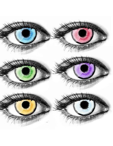 ⭐ Lentes Locos Nebulos Crazy Halloween Disfraz