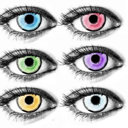 ⭐ Lentes de Contacto Cosplay Platonic Dolly Eyes
