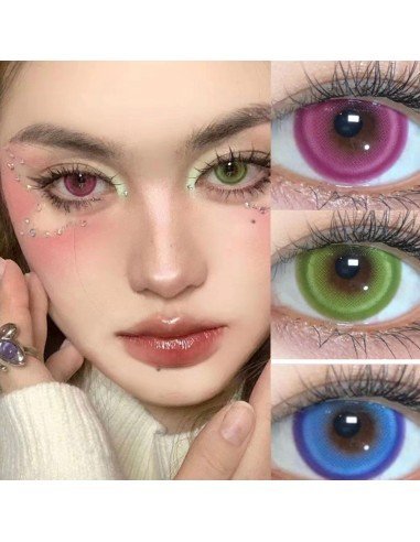 ⭐ Lentes de Contacto Cosméticos Cosplay Colors