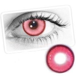 ⭐ Lentes Cosplay HotBlood Cyan Halloween