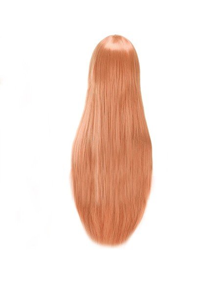 ⭐ Peluca de Kanekalon Lisa 80 Cm Cosplay Cabello largo