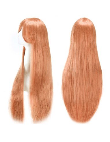 ⭐ Peluca de Kanekalon Lisa 80 Cm Cosplay Cabello largo