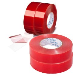 ⭐ Cinta doble faz de poliéster 18mm x 5mts Soco