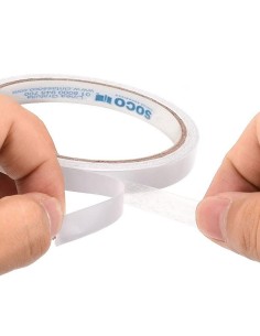 ⭐ Cinta de Montaje Tissue Adhesivo doble faz 12mm x 50mts Soco