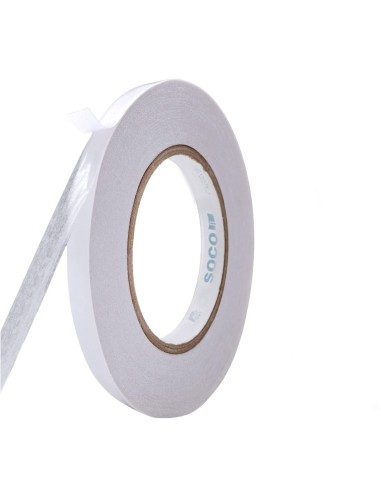 ⭐ Cinta de Montaje Tissue Adhesivo doble faz 12mm x 50mts Soco