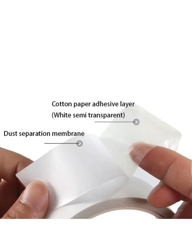 ⭐ Cinta de Montaje Tissue Adhesivo doble faz 24mm x 50mts Soco