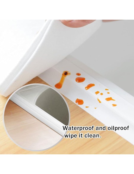 ⭐ Cinta Selladora de Calafateo en PVC baño cocina