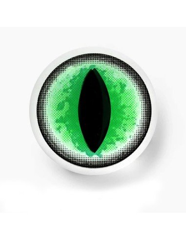 ⭐ Lentes de Contacto Blind Sauron Dragón FX - Bloquea Visión