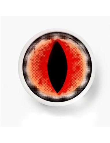 ⭐ Lentes de Contacto Blind Sauron Dragón FX - Bloquea Visión