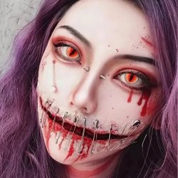 ⭐ Lentes de Contacto Blind Sauron Dragón FX - Bloquea Visión