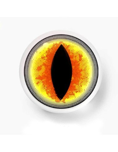 ⭐ Lentes de Contacto Blind Sauron Dragón FX - Bloquea Visión