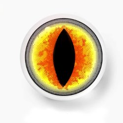 ⭐ Lentes de Contacto Blind Sauron Dragón FX - Bloquea Visión