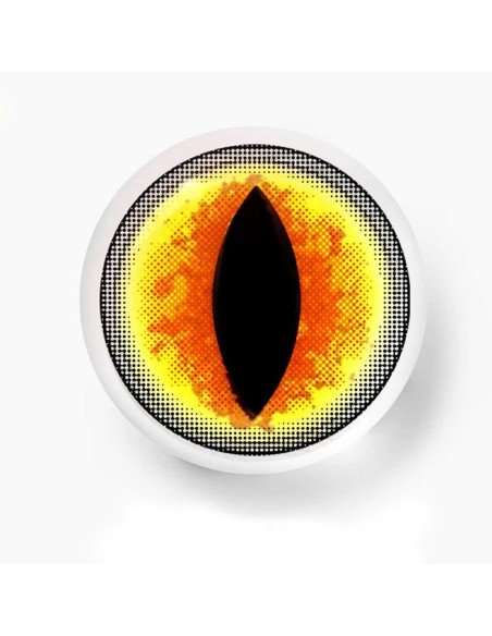 ⭐ Lentes Halloween Cat Dragón Choco Crazy Lens FX