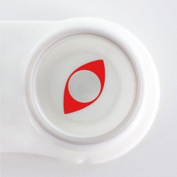 ⭐Lentes Halloween Víbora Rojo Cat Crazy de Pupila Vertical