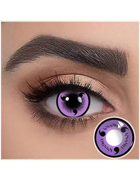 ⭐ Lentes de Contacto Anime Itachi White Crazy ⭐ Lentes de Contacto Anime Itachi White Crazy