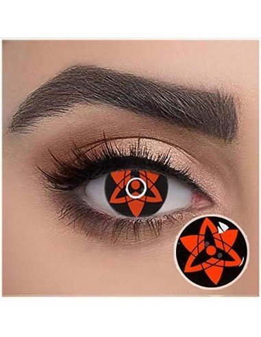 ⭐ Lentes de Contacto Blind Anime Sasuke Eternal Bloquea Visión