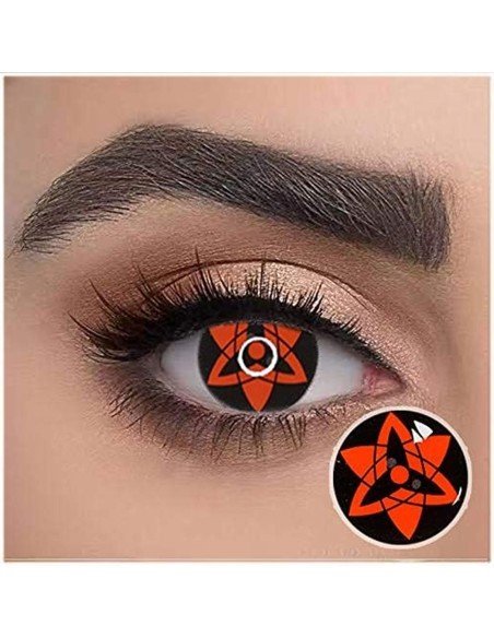 ⭐ Lentes de Contacto Anime Sasuke Eternal Blind