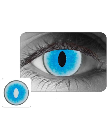 ⭐ Lentes Halloween Cat Dragón Choco Crazy Lens FX