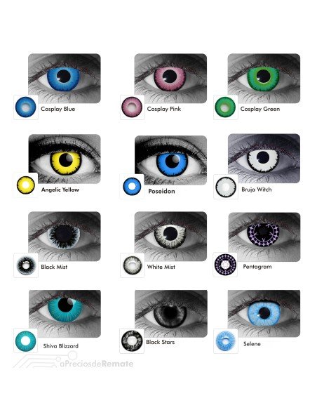 Lentes Pentagram Ceil Phantomhive Demonic Pact