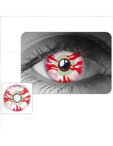 ⭐ Lentes Halloween Crazy Shit Ceberus Herida