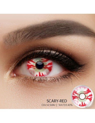 ⭐ Lentes Halloween Crazy Shit Ceberus Herida