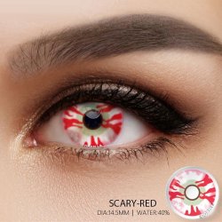 ⭐ Lentes Halloween Crazy Shit Ceberus Herida