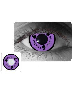 Lentes Locos Itachi White Crazy Lentes Halloween Disfraz Brujas 2