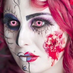 ⭐ Lentes Pentagram Ceil Phantomhive Demonic Pact