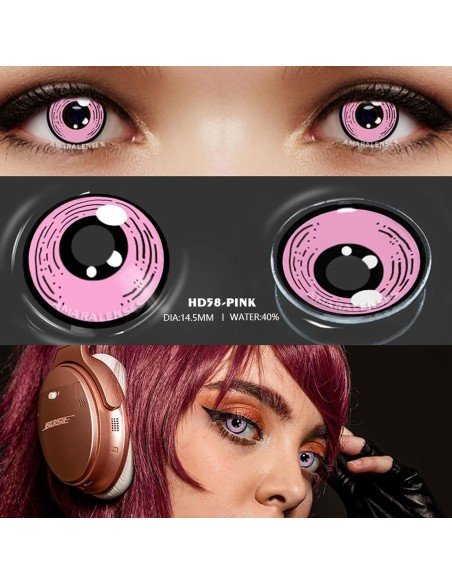 ⭐ Lentes Pentagram Ceil Phantomhive Demonic Pact