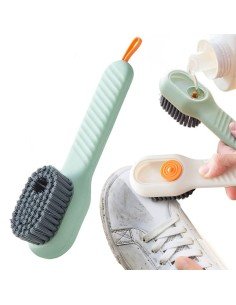 ⭐ Cepillo Dispensador Jabón Para Lavar Zapatos
